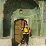 Anupriya Kapoor Instagram – Beautiful architectural preserves in City Palace.  Awestruck😍😍😍😍
