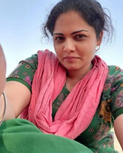 Anuya Bhagvath Instagram - And then another day U r a punjabi! #anuya #actorslife #savdhaanindia