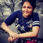 Anuya Bhagvath Instagram - This is how bliss looks like.. . The enthusiast cyclist! #anuya P. C @poornima_gupte