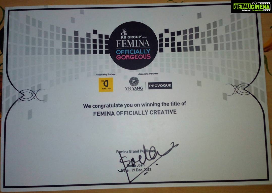 Anuya Bhagvath Instagram - An achievement!
