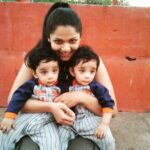 Anuya Bhagvath Instagram - D best tht hpnd2me!My nephews!!