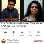 Anuya Bhagvath Instagram - Catch it here! https://youtu.be/krRFEhikZb0 #anuya @maidenmovies @gurusamy_venkateswaran