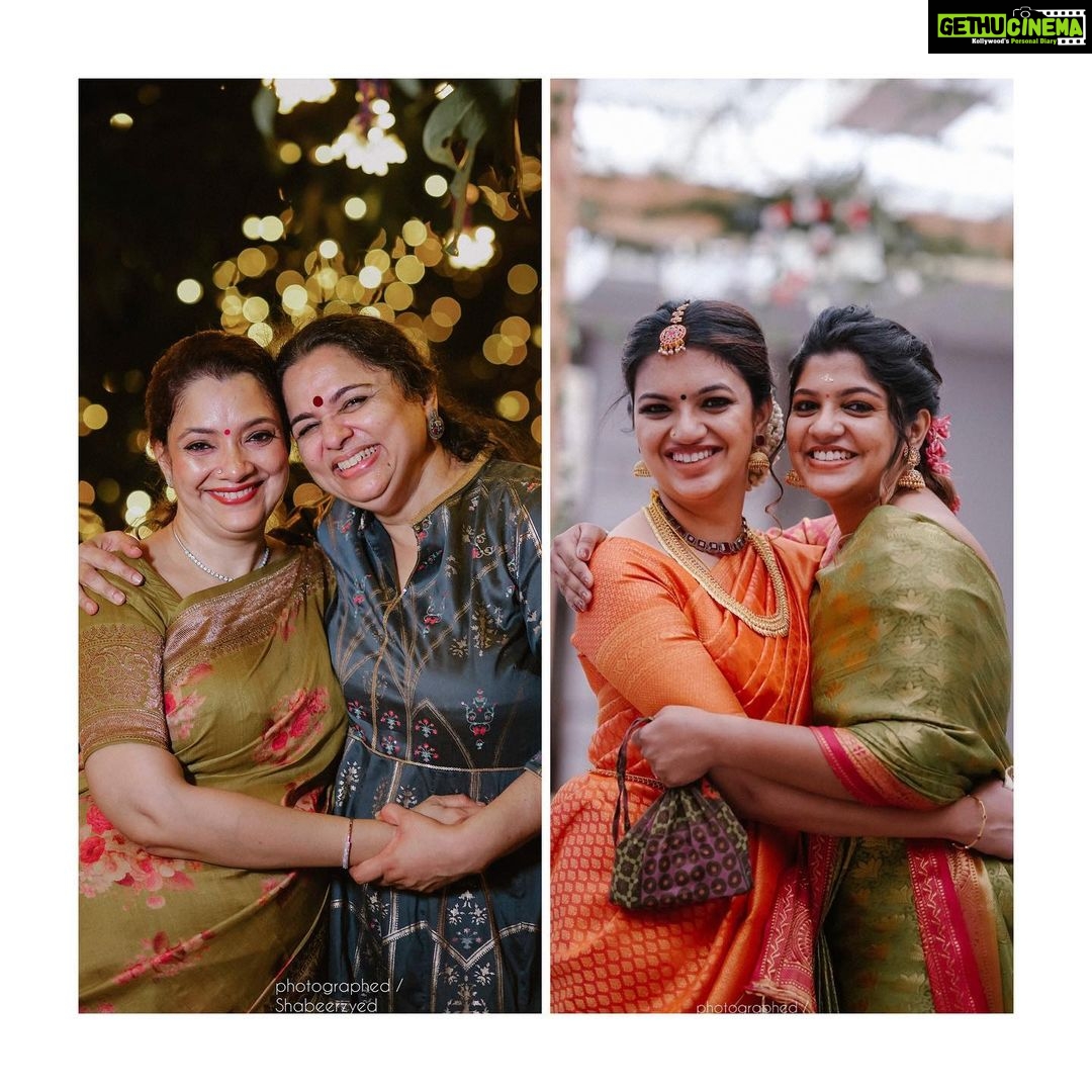 Aparna Balamurali Instagram - By the age of these two charming women, we’ll consider ourselves blessed if we are half as happy and pretty as those faces ❤️ Thank you for capturing the best @shabeerzyed_photography ✨ #oursupermoms #prettywomen #bff