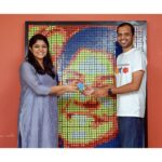 Aparna Balamurali Instagram – Birthday this year, being one of the most challenging years for all of us, started with this. A person’s time and effort would be the greatest gift one could ask for. Harietta.. I have no words to express my gratitude. The effort you took to make this with 600 Rubik’s cubes is out of the world. 
Thank you 😊❤️

@_hariology_ Do follow this page for amazing works like these. 
Also, thank you @gaanammedia for capturing it beautifully:)