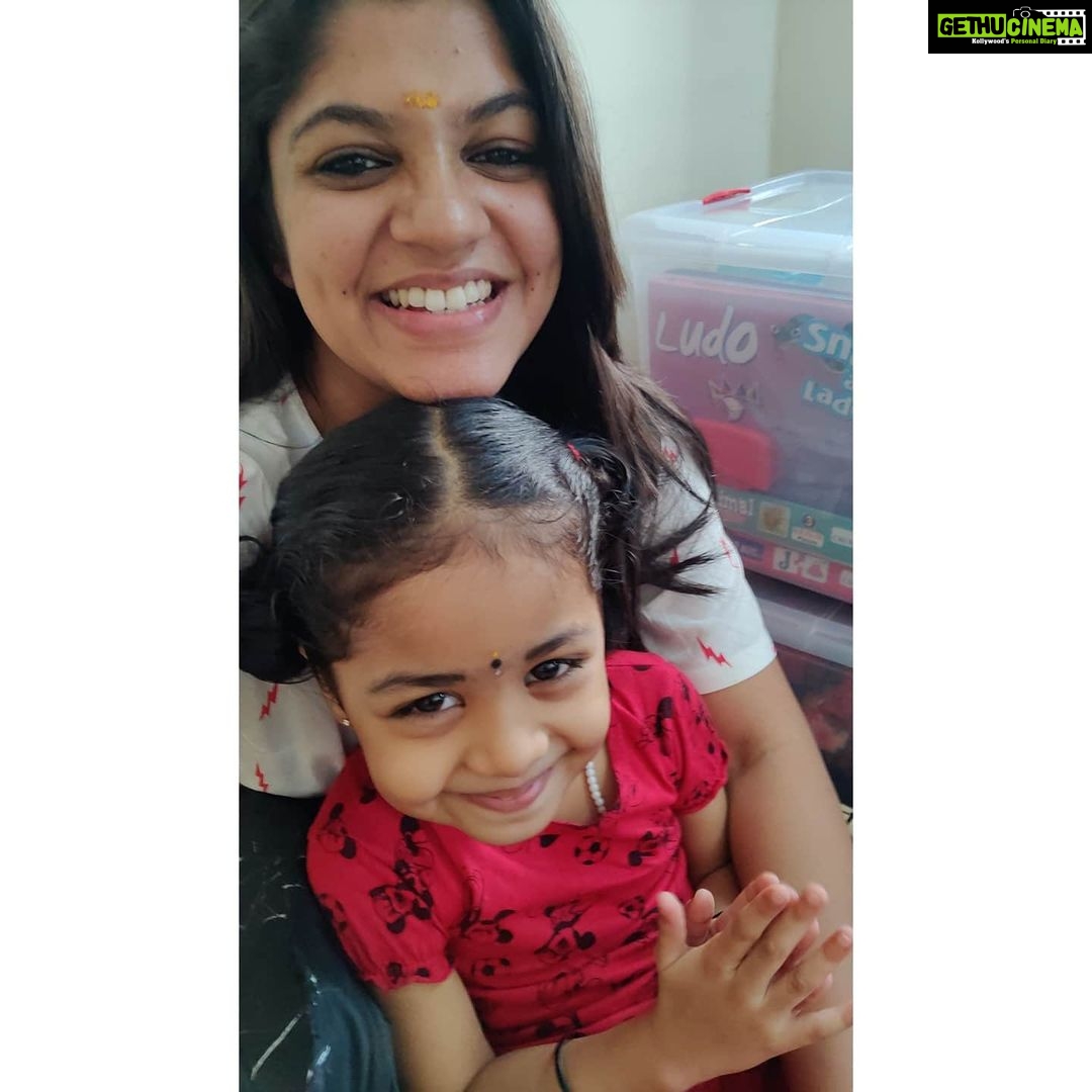 Aparna Balamurali Instagram - Thankamani and me!! Missing her to bits ♥️ Chennai Arumbakam