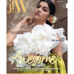 Aparna Balamurali Instagram - To one of the most exciting photoshoots. Thankyou @jfwmagazine ! 💚 PC: @waranyogesh_v Costume Courtesy: @magnoliaabyvaaniraghupathy MUA: @samanthajagan Styled by : @poornima_ramaswamy The Westin Chennai Velachery
