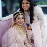 Aparna Balamurali Instagram - @aparna.balamurali | @kadeebakes ♥️♥️ • • • #Kadeesnikkah#Wearingshemy#Handmadewithlove#Indianmallubride#Indianmalluwedding#Vintage#Shemyofficial#SHEMY