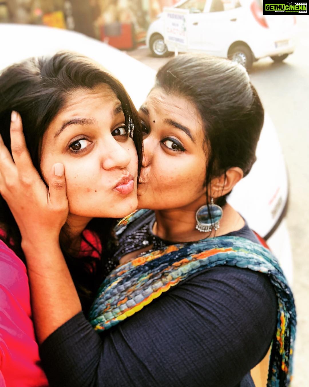 Aparna Balamurali Instagram - Happy birthday to the love of my life 🎁 Its just been an year since we met! But all this while its been a beautiful journey. Through all our ups and downs. Success and failures. I know i would have had a normal happy life even if you weren’t there. But to have a friend, to have a sister to have an elder one like you is a blessing, is fun and also annoying🤣 I love you pooooojiii!! I love everything you do for me. I absolutely love it when you design the perfect dress for me even without having a word of discussion. You know what i want. You know what suits me. You know what i am!!! Never change and be there with me like this always. Dont marry😬😌 Hugsss and kissesss! MwuahH @pooojadev Kochi, India