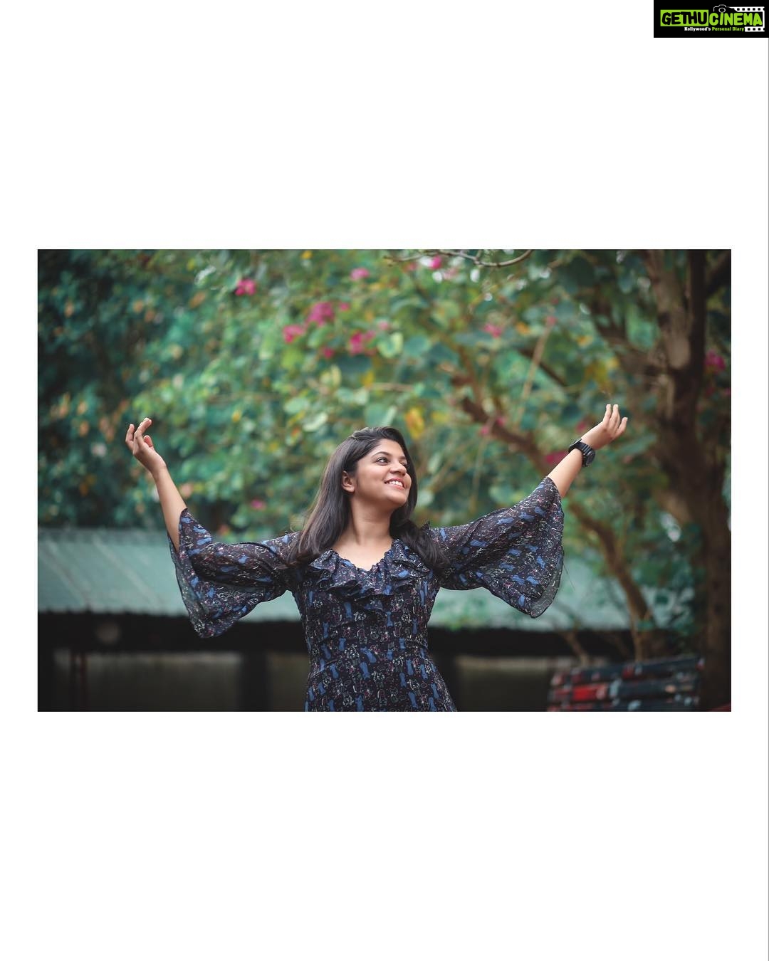Aparna Balamurali Instagram - The from the series :)💙 Outfit : @_taaishbeauty_ Pc: @pranavraaaj