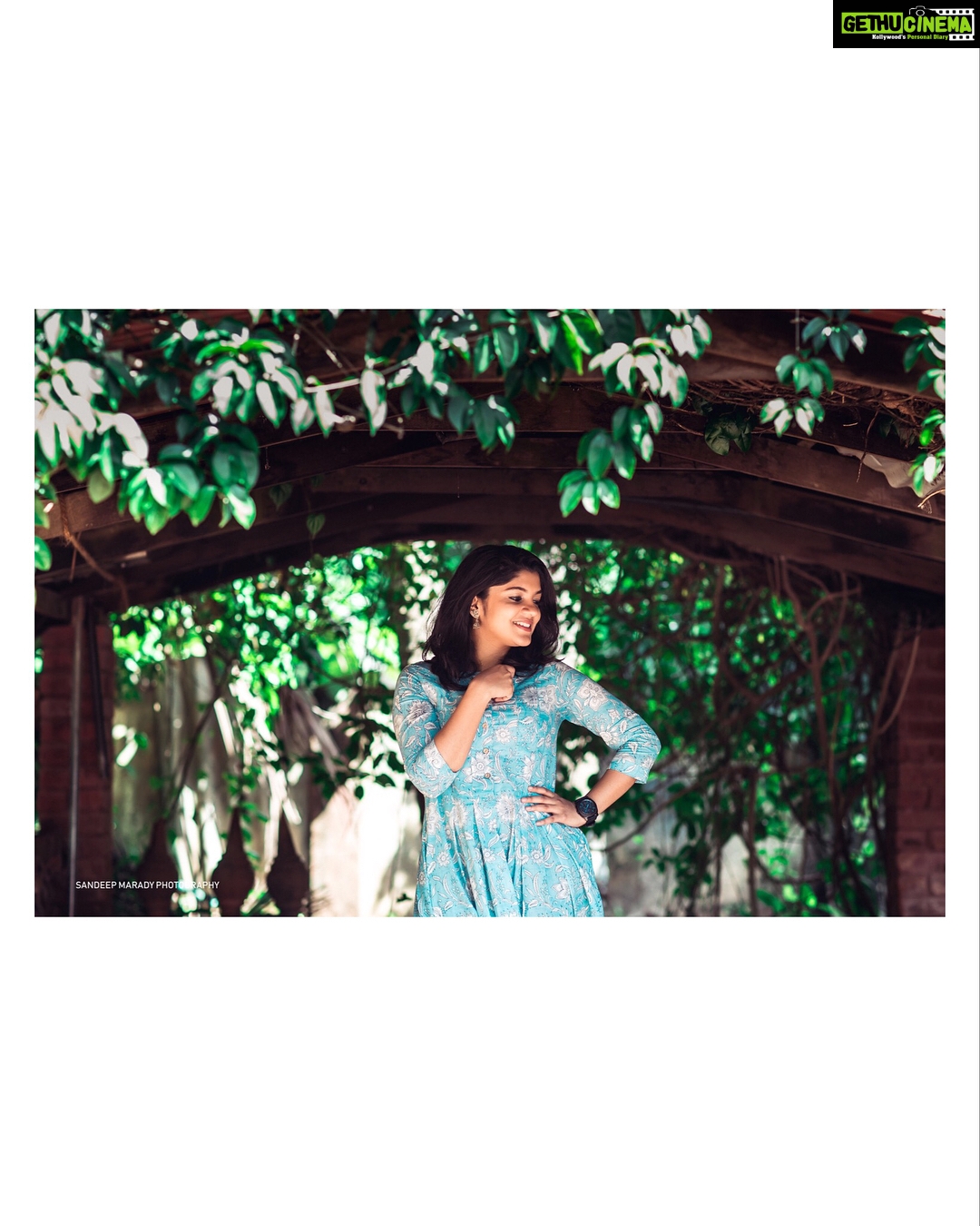 Aparna Balamurali Instagram - Colors and nature💚💙 @sandeep_marady_photography