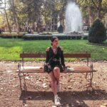Aparnaa Bajpai Instagram - Taking a break to map out the way to the city and also click a postcard picture with a beautiful park in the background. Checklist job done right✔️ #Zagreb #croatia #travel #glocalchild #traveller #mytravelstories Zagreb, Croatia