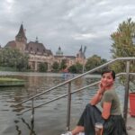Aparnaa Bajpai Instagram - That's how I make the dirty face when you ask me to look back from the beautiful view 🍻 #budapest #travel #traveller #mytravelstories #glocalchild Széchenyihegy