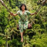 Aparnaa Bajpai Instagram - There is no better drug than nature to get high on🌿🌿🌿🌿🌿🌿🌿🌿 Quite literally I mean that:)) #travel #style #mytravelstories #Baliswing #Bali #naturelover #glocalchild #goglocal🌍 BALI SWING