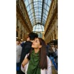 Aparnaa Bajpai Instagram - Let me take a second and breathe in the fresh air. I didn't expect a mall to smell so good. Oh wait, that's the pizza;p Galleria Vittorio Emanuele