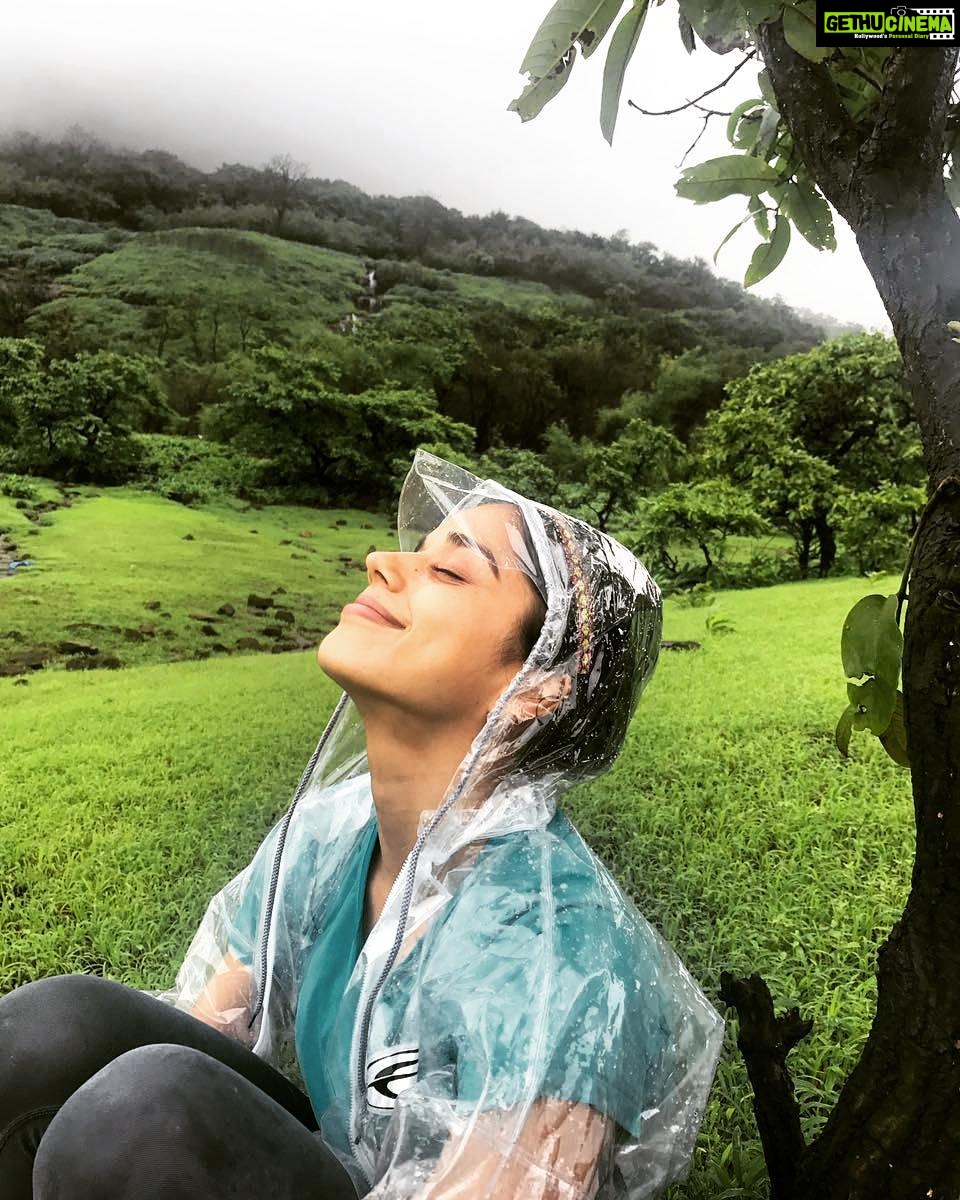 Aparnaa Bajpai Instagram - Just breathe 😇 #intothewoods #rainyday #forest Andharban Forest