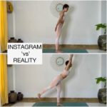Aparnaa Bajpai Instagram - 🤭🤭🤭 . . . . . . . . . . . . . . #yoga #yogagirl #yogapose #yogapractice #yogalove #yogateacher #instayoga #instagramvsreality