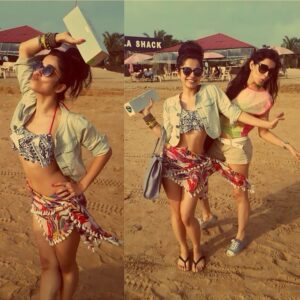 Aparnaa Bajpai Instagram - Goa😍 Vagator Beach