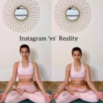 Aparnaa Bajpai Instagram - #instagramvsreality How real is Instagram? Yes we have been using it as an inspiration but are we using it to be Real? . . . . . . . . . . . . #yoga #yogagirl #yogapose #yogapractice #yogalove #yogateacher #instayoga