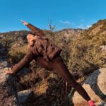 Aparnaa Bajpai Instagram – Yoga Bouldering 🧗‍♀️ Dharamkot, Himachal Pradesh