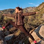 Aparnaa Bajpai Instagram – Yoga Bouldering 🧗‍♀️ Dharamkot, Himachal Pradesh