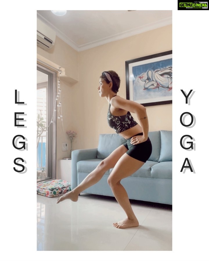 Aparnaa Bajpai Instagram - SWIPE➡️➡️ Yoga Infused Legs workout. Try these dynamic movements & thank me later🙋🏻♀️ . . . . . . . . #yoga #yogagirl #yogapose #yogapractice #yogalove #yogateacher #instayoga #yogapants #legday #legs