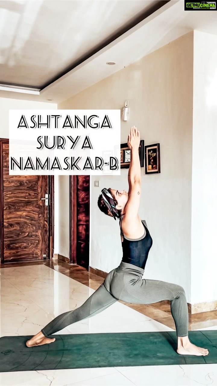 Aparnaa Bajpai Instagram - In continuation to my previous post about Surya Namaskar-A (ashtanga style), here is step by step vinyasas for Surya Namaskar-B. Did you know that surya namaskars (even the traditional style) was a later addition to Yoga and wasn’t a part of the classical Hatha yoga poses initially. Something new to know;) Yoga is vast and has been adapted and refashioned according to changing needs and times. Start your practice today!