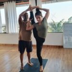 Aparnaa Bajpai Instagram - Memories from a week back💙 Mysore Ashtanga Yoga Shala