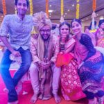 Aparnaa Bajpai Instagram - Wedding season & my dressing up reason 😋 - Took a trip with these two to Russia where @cowtuk proposed to @siddhisurte at a ballet show. The cutest proposal I happened to see🙈 (cuz I was sitting on the next seat) and now the best wedding I went to... Wedding done right ✅ at Iskon temple😍 To the coolest & most fun couple.. 🙌🏻👸🏻❤️ - Also, Complete Wardrobe courtesy:~ @poonam.malik.1232 💖💖💖 Mumbai, Maharashtra