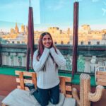 Aparnaa Bajpai Instagram - It’s getting colder by the day but I’m prepared for the snow baby😂 Thank you @kabul_party_hostel for the hospitality and for the cactuses for my pretty insta photos😎 Finally getting my party mode on🥳 . . . #spain #barcelonaspain #travel #travelgram #kabulpartyhostel Barcelona, Spain