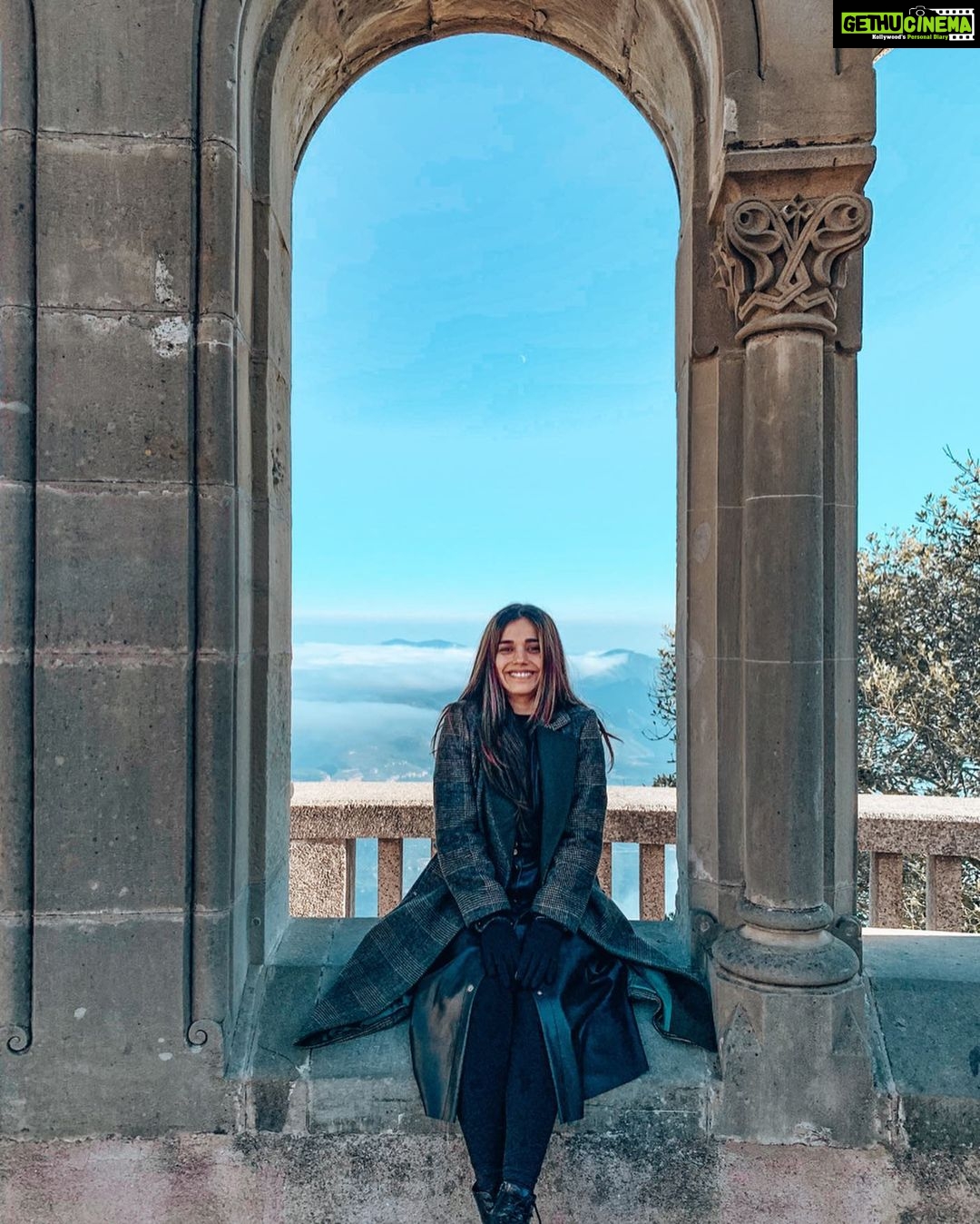 Aparnaa Bajpai Instagram - Above the clouds in Montserratš„ . . . #montserrat #spain #travel #travelgram #travelbucketlist Montserrat Mountain