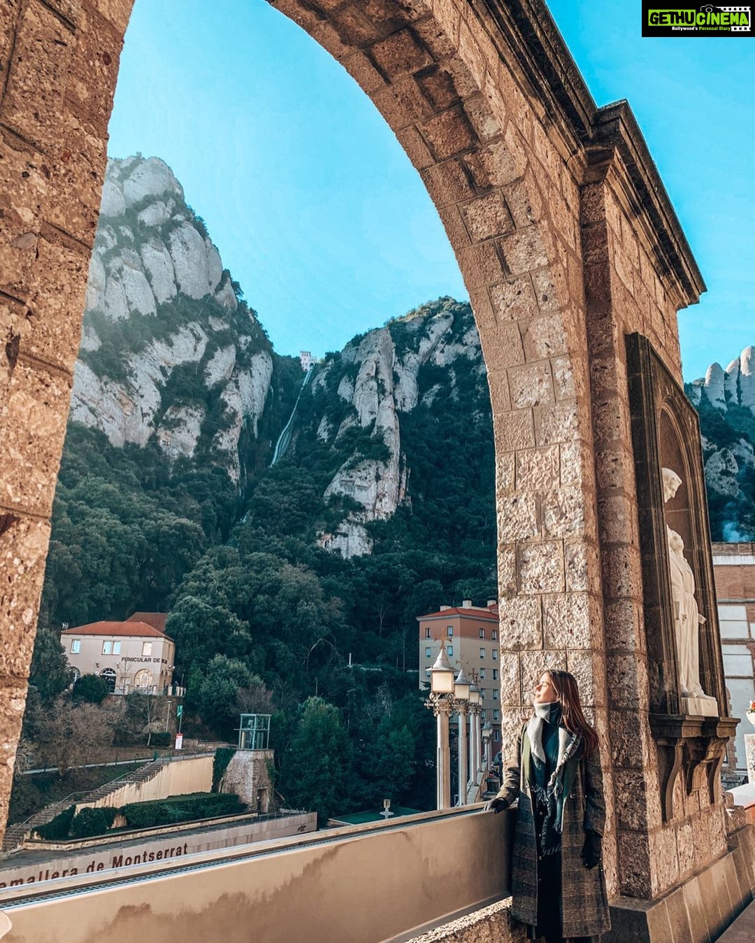 Aparnaa Bajpai Instagram - Above the clouds in Montserratš„ . . . #montserrat #spain #travel #travelgram #travelbucketlist Montserrat Mountain