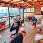 Aparnaa Bajpai Instagram - Inhale the present & exhale the past, year 2019:) welcome the New year by releasing all that is not yours; discovery a new you, your real self🧘🏼‍♀️ Gratitude for all those who came for the class and shared their vibe✨ Thank you @kabul_party_hostel . . . #yoga Kabul Party Hostel