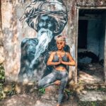 Aparnaa Bajpai Instagram - Thanking this beautiful city of sadhus for being so kind to me. For teaching me the essence of life and our presence in it. Vrikshasna:~ Standing strong like a tree, grounding myself & creating a firm foundation of my belief; I welcome the nature, the source and the universe within me🙏🏻 Also, it’s worth mentioning that Rishikesh can be quoted as a vegan paradise. It’s like a mini Bali for me where every day starts and ends with desserts. Vegan or non-vegan, you gotto try the fun twists and varieties of cuisines; Rishikesh has to offer. A month of this culinary-spiritual trip definitely fed my hungry soul👅 . . . #beatlesashram #rishikesh #india #travelcouple #travelindia #yoga #yogacapital #beatlesedit #beatles #travelblogger #travelvlogger #travelyoga #travelphotography #shotoniphone #happy #hippie #yogi #vrikshasana #treepose