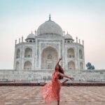 Aparnaa Bajpai Instagram - Let every cell in your body dance to the trance of the universe within🌕 . . . #roamingaffair #travelvlogger #travelblogger #shotoniphone #lightroom #IndiaPhotoConcept #ColursOfIndia #IncredibleIndia #IndiaFeatures #OutOfThePhone #DestinationEarth #WanderersOfIndia #IndianTravelgram #NGTIndia #IndiaPhotoSociety #LonelyPlanetIndia #tajmahal #agra #travelphotography Tajmahal