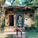 Aparnaa Bajpai Instagram - 🧘🏼‍♀️ yoga is my music and my dance,both! It’s so funny when you realize the first time you started living your passion/purpose; was way before you actually thought it to be. The first time I stepped on my mat was when I was way too young in standard 6th and it’s mind boggling to reflect back to those days when I was so disciplined with my shatkarmas and asana practice and now when I’ve grown up, it’s so easy to start reasoning your choices with your comfort space. A month in Rishikesh with revisiting smaller details of life & yoga; the journey of learning and of self discovery has just begun. I thank the universe for guiding me along this roller coaster ride and still helping me with the discernment of real and fake. Life has its own mysterious ways to push you off the track to test your determination. Of all the times, I experienced distraction, confusion & lost in the rat race of eat,greed,repeat: I found an inner voice leading me back to my yogic lifestyle. It’s so funny what people or sometimes even you yourself see as a new thought, was always your disposition. Such a fulfilling feeling for me to reflect back to my younger self and to find my present in tune with what I had always set out to find. To realize, I was always dancing in the rhythm of yoga and that my heart was always following my soul. "Beatles Ashram", Rishikesh