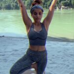 Aparnaa Bajpai Instagram - Balance: answer to every question! . . . #dance #yoga #danceyoga #yogi #instayoga #rishikesh #travelblogger #travelvlogger #travelindia #india #yogacapitaloftheworld #shotoniphone #lightroom #vinyasa #vinyasaflow #vinyasayoga #ganga