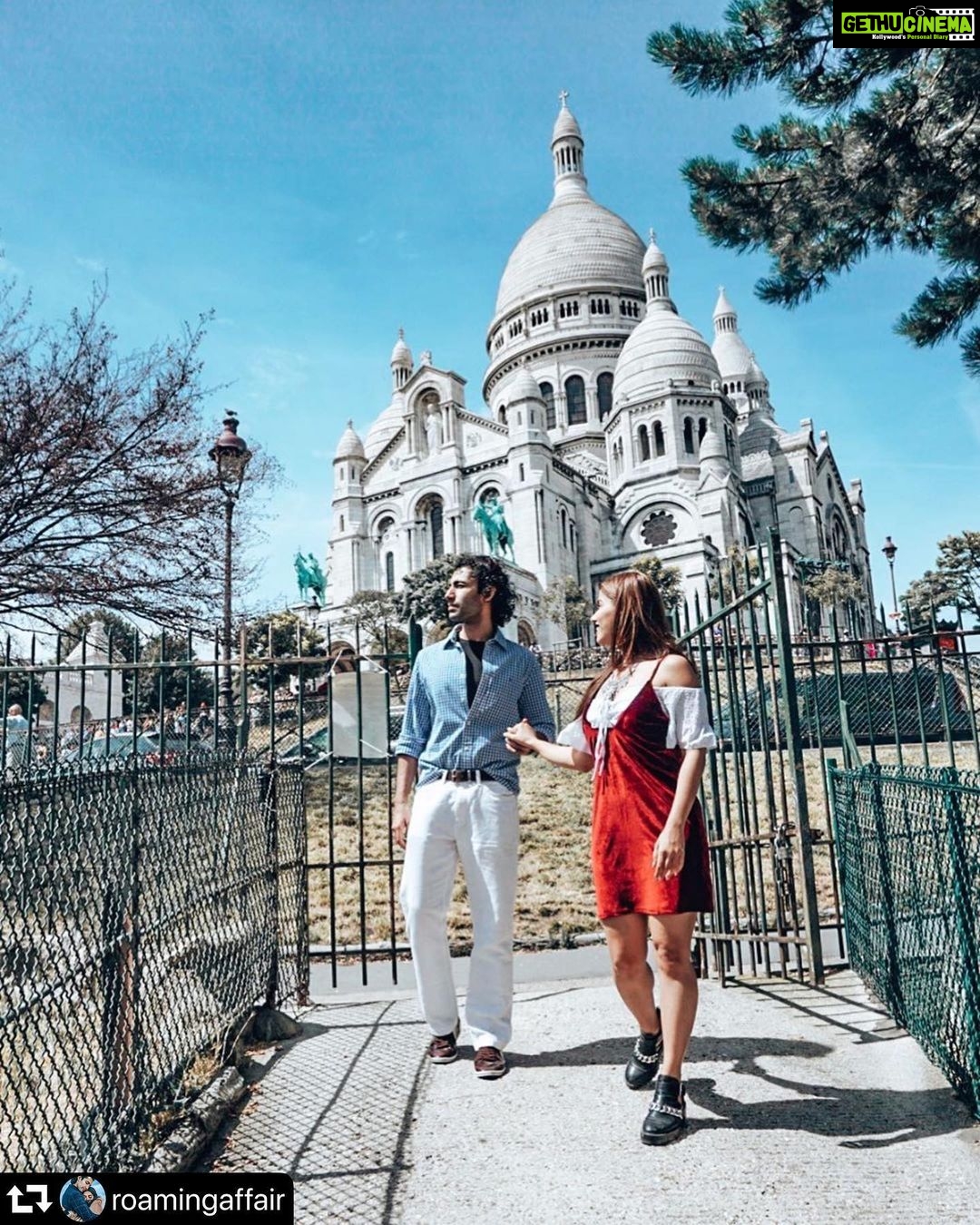 Aparnaa Bajpai Instagram - #repost @roamingaffair ・・・ Because this is our favorite place in Paris & always will be ❤️ . . . #travel #travelphotography #travelblogger #travelvlogger #travelcouples #roamingaffair #sonyalpha #lightroom #travelbucketlist #travelgram Sacré Coeur, Paris, France