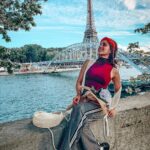 Aparnaa Bajpai Instagram - Paris💕 . . . #paris #france #eiffeltower #travel #travelblogger #travelvlogger #travelbucketlist #travelgram #lightroom #shotoniphone Paris, France