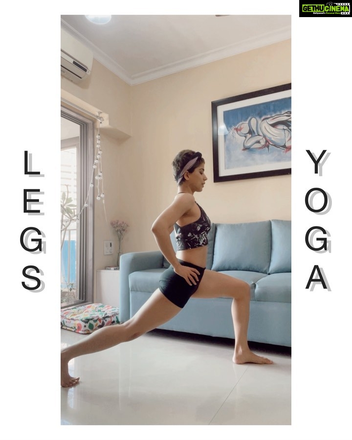 Aparnaa Bajpai Instagram - SWIPE➡️➡️ Yoga Infused Legs workout. Try these dynamic movements & thank me later🙋🏻♀️ . . . . . . . . #yoga #yogagirl #yogapose #yogapractice #yogalove #yogateacher #instayoga #yogapants #legday #legs