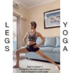 Aparnaa Bajpai Instagram - SWIPE➡️➡️ Yoga Infused Legs workout. Try these dynamic movements & thank me later🙋🏻‍♀️ . . . . . . . . #yoga #yogagirl #yogapose #yogapractice #yogalove #yogateacher #instayoga #yogapants #legday #legs