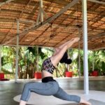 Aparnaa Bajpai Instagram - Two weeks of yoga at this place not only instilled some discipline in my life but also taught me the real essence of life and freedom. I am still fighting and struggling in mind to find this quieter place but at least I have found the way to it: Yoga!! . . . #goa #yoga #yog #yogapose #aerialyoga #kashishyoga #travel #travelbucketlist Kashish Yoga