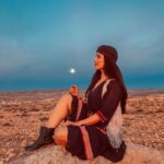 Aparnaa Bajpai Instagram - To the moon & back👩🏼‍🚀See y’all later👋🏻 . . . #travelshot #travel #travelphotography #travelgram #petra #jordan Jordan