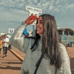 Aparnaa Bajpai Instagram - Lucky break😇 . . . #travel #traveller #mytravelstories #glocalchild #travelbucketlist #travelholic #travelgram #travelshot #blogger #goglocal #losangeles #santamonica #california Santa Monica, California