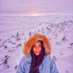 Aparnaa Bajpai Instagram - Something beautiful is on the horizon:) . . . @sonyalpha #travel #traveller #mytravelstories #glocalchild #travelbucketlist #travelholic #travelgram #travelshot #blogger #goglocal #russia #murmansk #tundra #arctic #sonyalpha Tundradalskyrkja