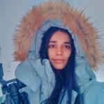 Aparnaa Bajpai Instagram - Me and my @sonyalpha 📸 . . . #sonyalpha #travel #traveller #mytravelstories #glocalchild #travelbucketlist #travelholic #travelgram #travelshot #blogger #goglocal #russia #murmansk #tundra #arctic Tundradalskyrkja