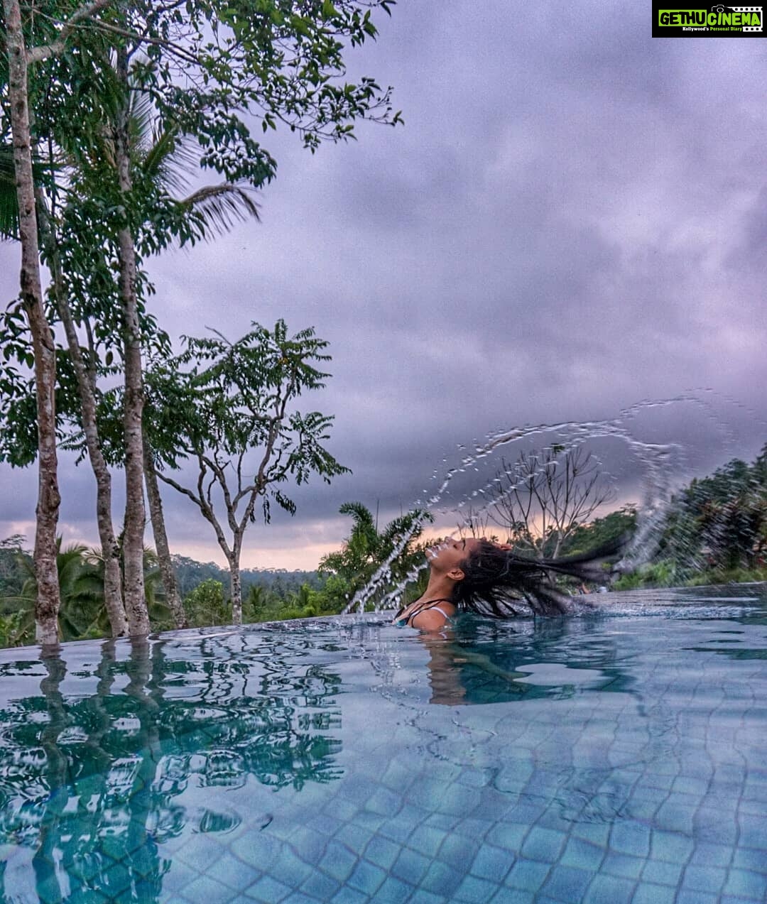 Aparnaa Bajpai Instagram - Water therapy 💦It's not a whimsical fantasy... Try being in the pool the whole day and tell me if you don't feel like a mermaid🧜♀️ #ubud #bali #traveller #blogger #sonyalpha @sonyalpha @padmaubud #travel #mytravelstories #glocalchild Padma Resort Ubud