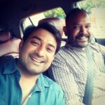 Aravind Akash Instagram – Long drive with VP and isaignani!! ♥ #brothersforlife❤️ #friendsforever