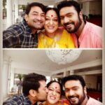 Aravind Akash Instagram - Love you always Nalini Amma😊 thanks Kuruji bro😇 it was great surprise for me meeting Nalani Amma🙏