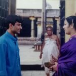 Aravind Akash Instagram - 20 years of Unforgettable Best memory in my life, with the legendary actor Gemini Ganeshan sir nalini Amma #krishnadassi @suntv @shyamji_s @kurinjii @rajkamal.kolors @akilaideasofficial @vidyavinumohan @riyamanoj_official @director_jr @nidhishkutty_official @kuttypadmini @nalini.nair.official