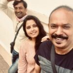 Aravind Akash Instagram - With my best friend and CEO😇🙏 of black ticket company